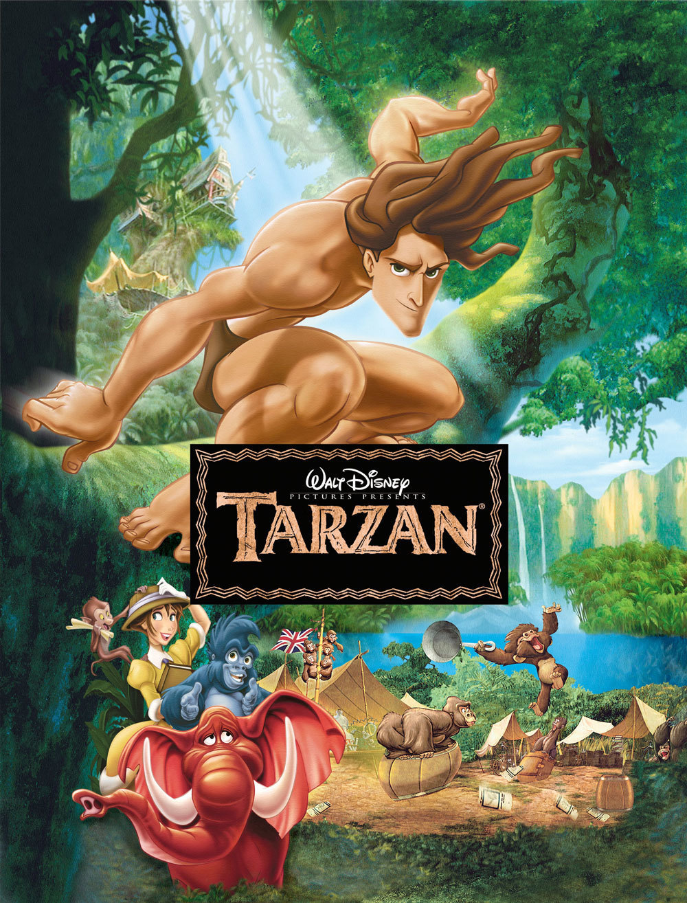 Tarzan movie poster