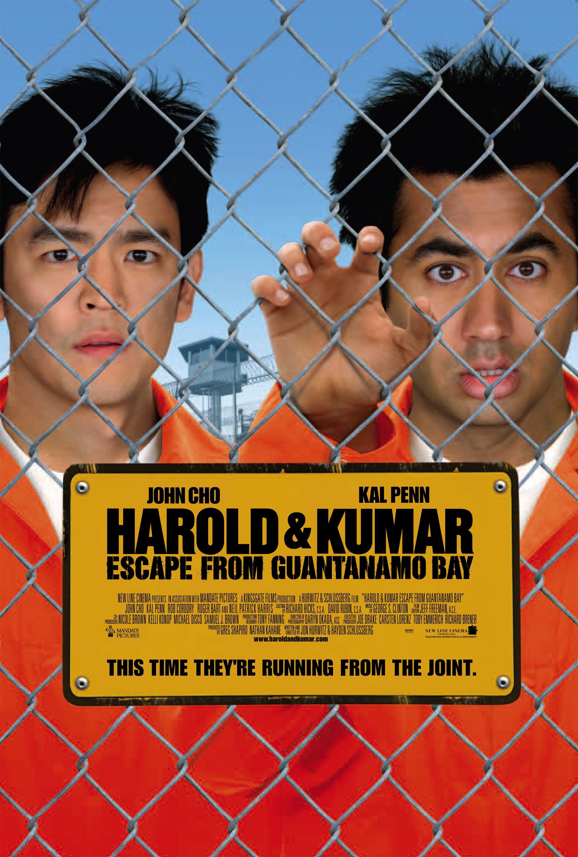 Harold & Kumar Escape from Guantanamo Bay movie poster